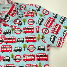 Load image into Gallery viewer, Boys Ann B Baby, lightweight short sleeve shirt, London, Sz: S, armpit to armpit: 28.5cm, FUC, size 1-2,  