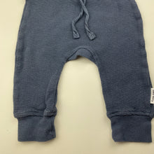 Load image into Gallery viewer, unisex Baby Berry, waffle cotton bottoms, elasticated, GUC, size 00,  