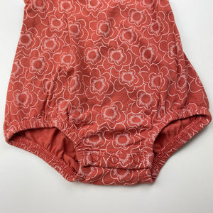 Girls Anko, floral stetchy romper, EUC, size 0000,  