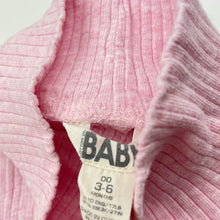 Load image into Gallery viewer, Girls Cotton On, pink marle ribbed cotton leggings / bottoms, GUC, size 00,  