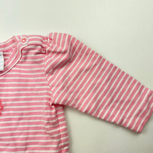 Girls Marquise, soft feel stretchy long sleeve top, EUC, size 0000,  