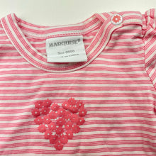 Load image into Gallery viewer, Girls Marquise, soft feel stretchy long sleeve top, EUC, size 0000,  