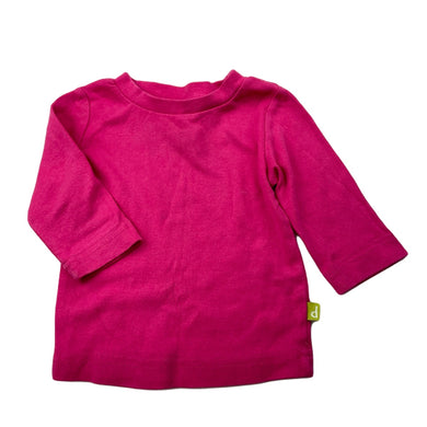 Girls Dymples, pink cotton long sleeve top, GUC, size 00,  
