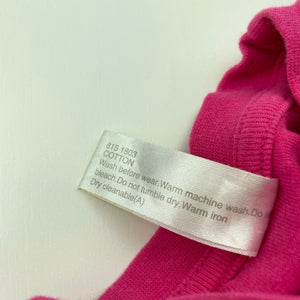 Girls Dymples, pink cotton long sleeve top, GUC, size 00,  