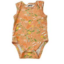 Load image into Gallery viewer, Girls 4 Baby, floral cotton singletsuit / romper, GUC, size 000,  