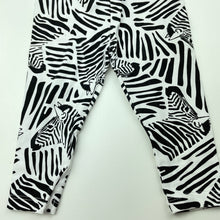 Load image into Gallery viewer, Girls Dymples, zebra print leggings / bottoms, EUC, size 00,  