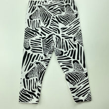 Load image into Gallery viewer, Girls Dymples, zebra print leggings / bottoms, EUC, size 00,  