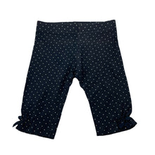 Load image into Gallery viewer, Girls Target, navy &amp; white spot leggings / bottoms, FUC, size 00,  