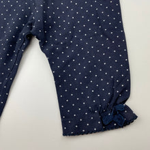 Load image into Gallery viewer, Girls Target, navy &amp; white spot leggings / bottoms, FUC, size 00,  