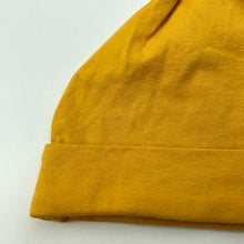 Load image into Gallery viewer, unisex mustard, hat / benaie, EUC, size 000-00,  