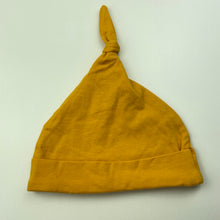 Load image into Gallery viewer, unisex mustard, hat / benaie, EUC, size 000-00,  