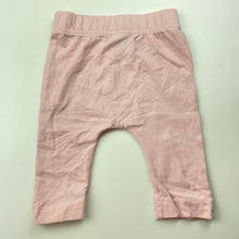 Load image into Gallery viewer, Girls Favourites, pink stretchy leggings / bottoms, GUC, size 000,  