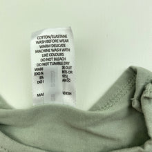 Load image into Gallery viewer, unisex Target, organic cotton blend bodysuit / romper, GUC, size 000,  