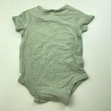 Load image into Gallery viewer, unisex Target, organic cotton blend bodysuit / romper, GUC, size 000,  