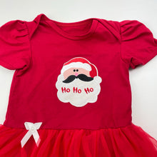 Load image into Gallery viewer, Girls red, Christmas tutu romper, GUC, size 1,  