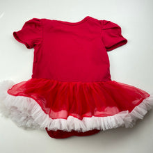 Load image into Gallery viewer, Girls red, Christmas tutu romper, GUC, size 1,  