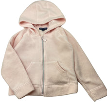 Load image into Gallery viewer, Girls Pumpkin Patch, pink fleece zip hoodie sweater, GUC, size 4,  