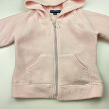 Load image into Gallery viewer, Girls Pumpkin Patch, pink fleece zip hoodie sweater, GUC, size 4,  