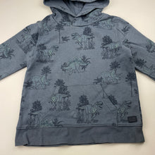 Load image into Gallery viewer, Boys Target, fleece lined hoodie sweater, dinosaurs, FUC, size 5,  