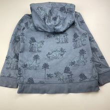 Load image into Gallery viewer, Boys Target, fleece lined hoodie sweater, dinosaurs, FUC, size 5,  