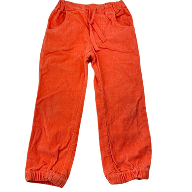 Girls Kid Nature, organic cotton blend corduroy pants, elasticated, Inside leg: 34cm, FUC, size 3,  