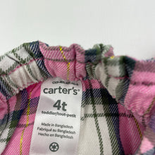 Load image into Gallery viewer, Girls Carters, lightweight long sleeve top, marks chest, FUC, size 4,  