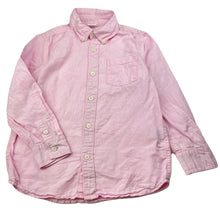 Load image into Gallery viewer, Boys Gymboree, pink linen / cotton long sleeve shirt, GUC, size 5-6,  