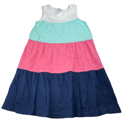 Girls Target, cotton casual summer dress, GUC, size 6, L: 60cm