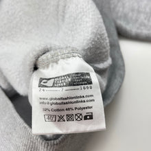 Load image into Gallery viewer, unisex GLOBAL FASHION LINKS, fleece lined zip hoodie sweater, pilling, FUC, size 7-8,  