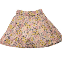 Load image into Gallery viewer, Girls Anko, floral cotton skirt, built-in shorts, elasticated, GUC, size 8,  
