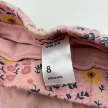 Load image into Gallery viewer, Girls Anko, floral cotton skirt, built-in shorts, elasticated, GUC, size 8,  