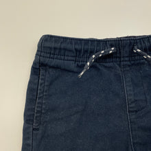 Load image into Gallery viewer, Boys Anko, blue stretch cotton shorts, drawcord, FUC, size 2,  