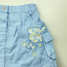 Load image into Gallery viewer, Girls Target, embroidered cotton skirt, elasticated, L: 25cm, FUC, size 1,  