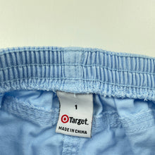 Load image into Gallery viewer, Girls Target, embroidered cotton skirt, elasticated, L: 25cm, FUC, size 1,  