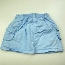 Load image into Gallery viewer, Girls Target, embroidered cotton skirt, elasticated, L: 25cm, FUC, size 1,  