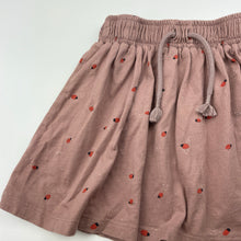Load image into Gallery viewer, Girls Anko, soft cotton skirt, elasticated, L: 28.5cm, FUC, size 5,  
