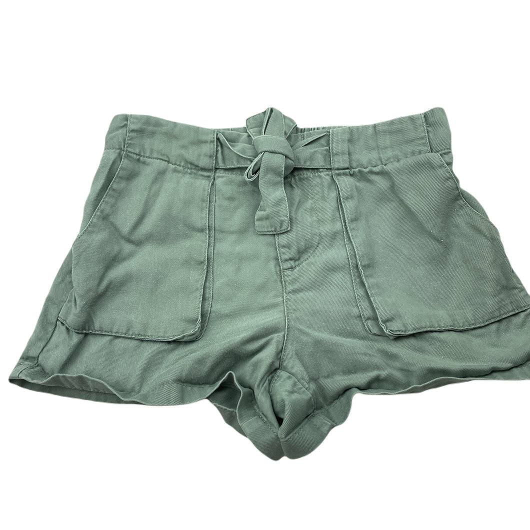 Girls Anko, sage lyocell shorts, elasticated, FUC, size 7,  