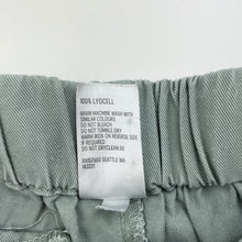 Load image into Gallery viewer, Girls Anko, sage lyocell shorts, elasticated, FUC, size 7,  