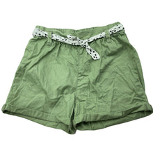 Load image into Gallery viewer, Girls H&amp;M, lightweight cotton shorts, elasticated, GUC, size 4,  