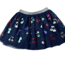 Load image into Gallery viewer, Girls Target, cotton lined tulle &amp; sequin skirt, elasticated, EUC, size 5,  