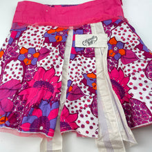 Load image into Gallery viewer, Girls Cotton On, lightweight floral cotton skirt, adjustable, L: 31cm, GUC, size 5-6,  