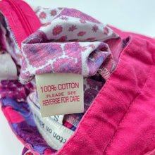 Load image into Gallery viewer, Girls Cotton On, lightweight floral cotton skirt, adjustable, L: 31cm, GUC, size 5-6,  