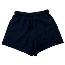 Load image into Gallery viewer, Girls Anko, navy cotton shorts, elasticated, GUC, size 6,  
