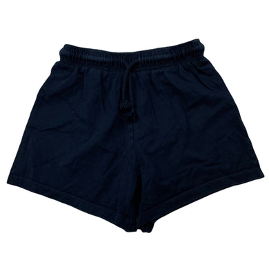 Girls Anko, navy cotton shorts, elasticated, GUC, size 6,  