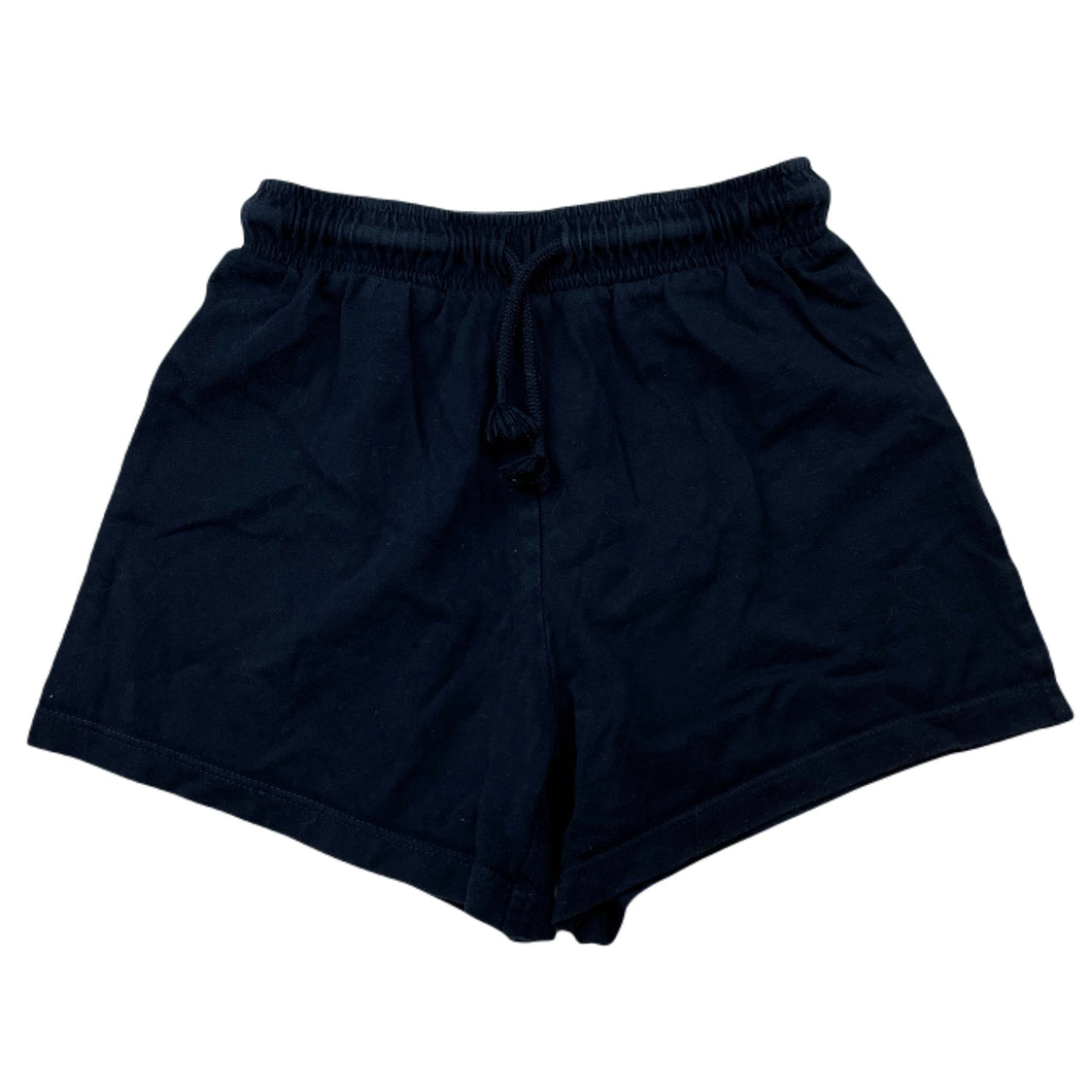 Girls Anko, navy cotton shorts, elasticated, GUC, size 6,  