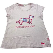 Load image into Gallery viewer, Girls Peter Alexander, pink cotton pyjama top, light marks, FUC, size 2,  