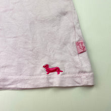 Load image into Gallery viewer, Girls Peter Alexander, pink cotton pyjama top, light marks, FUC, size 2,  