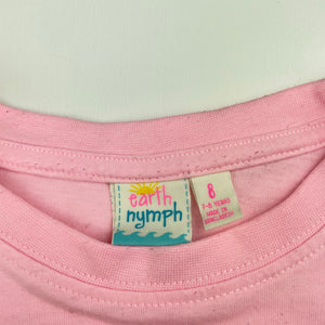 Girls Earth Nymph, lightweight t-shirt / top, mermaid, FUC, size 8,  