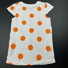 Load image into Gallery viewer, Girls Mango, spotted cotton t-shirt / top, EUC, size 6,  