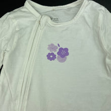 Load image into Gallery viewer, Girls Little Geen &amp; Co, organic cotton zip romper, EUC, size 1,  